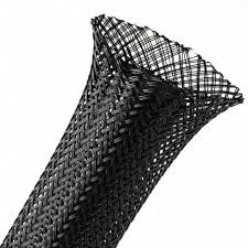 RIVER FOX® The Pujara Expandable Braided Sleeve - PET - 6 mm Black - 6 Meter-image-47