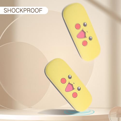 PERFECTSIGHT Hard Shell Eyeglasses Case, Protective Glasses Case, PU Leather Eyeglass Case for Women Men Girls