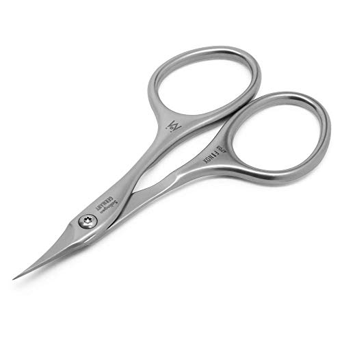 Germanikure Tower Point Cuticle Scissors - Finox Stainless Steel Professional Manicure Tools In Leather Case - Ethically Made In Solingen Germany - 4705 #TOP1