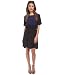 BCBGeneration Women's Contrast-Front Dress
