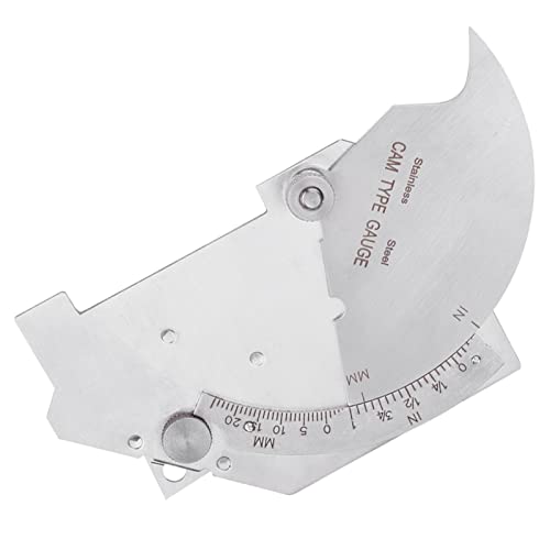 MG-8 Bridge Cam Welding Gauge Superfícies Soldadas Joint Undercut Filete Leg Throat Gage