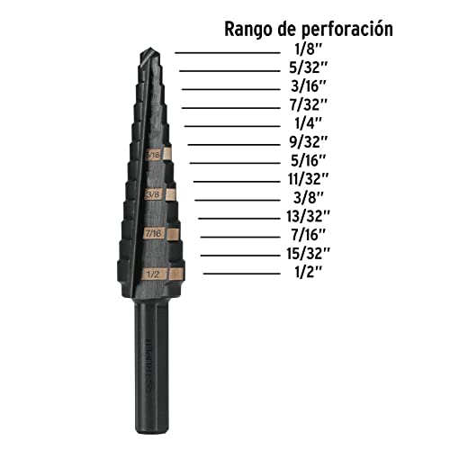 Brocas escalonadas para metal Truper 2 Imagen adicional