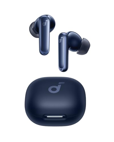 Image of soundcore P40I,Noise Cancelling Wireless In Ear Earbuds,Adaptive Noise Cancelling,Heavy Bass,3D Sound,Gaming Mode,60H Playtime,2-In-1 Case And Phone Stand,Ipx5,Wireless Charging,Bluetooth 5.3