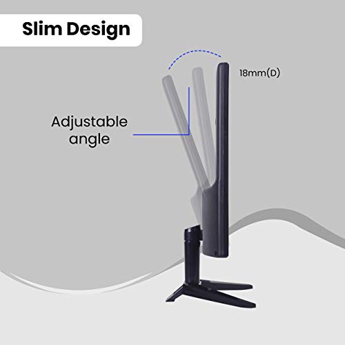 Image of ZEBRONICS 18.5(46.9cm) Monitor with HDMI and VGA Port(Black)