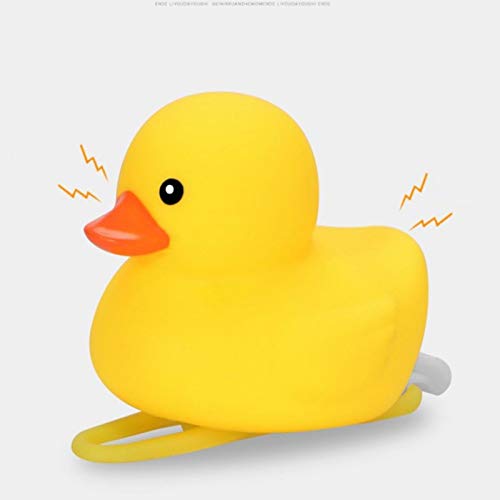 Uwariloy Duck Bike Bell, Cute Rubber Helmet Duck Bike Horntoy Car Decoration, Rubber Duck Bicycle Accessories With Led Light And Propeller Helmet For Kids Adults #TOP4