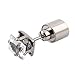 New Lon0167 Unisex - Vorgestellt Quadratförmige orangefarbene LED zuverlässige Wirksamkeit - Ohrstecker mit Ohrstecker' Halloween Christmas '(id:dcc 13 3a 0d3)