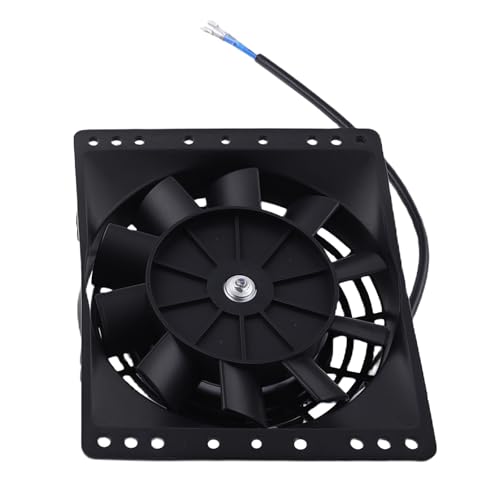 Image of maXpeedingrods 6 Inch Small Slim Push Pull Fan Electric Cooling Fan 650CFM Mount Kit 2PCS for Most Hot Rods and Classics Engines Chevy, GMC 265 283 305 307 396 402 427 454 472