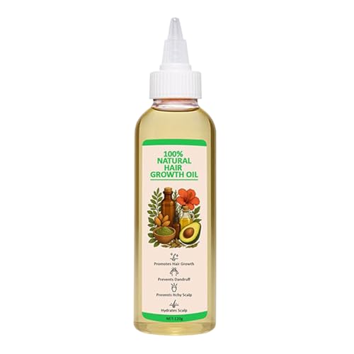 Aceite Capilar Para Crecimiento | Aceite Hidratante Para Cuero Cabelludo 120ml | Loción De Absorción Rápida No Grasa Para Cabello Hombre Mujer Uso Diario Noche Día Salon Hogar Camping Cumpleaños