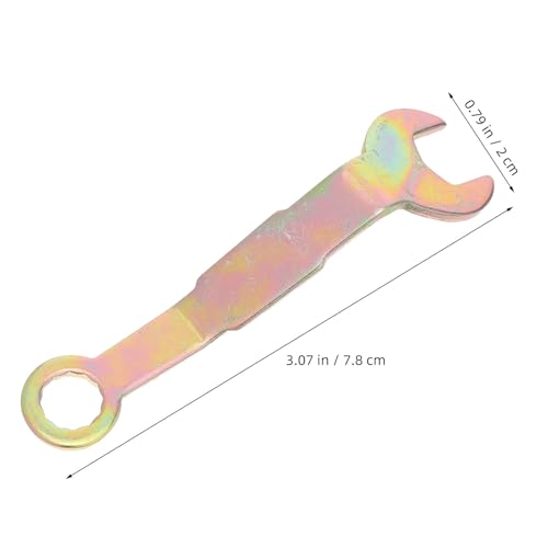 4 piezas llave para herrajes de puerta corrediza con ángulo de 3/8 pulgadas para ajustes y reparaciones DIY miniatura 2