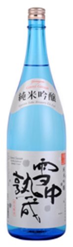 Amazon.co.jp: 月山酒造 銀嶺月山 雪中熟成 純米吟醸 [ 日本酒 山形県 