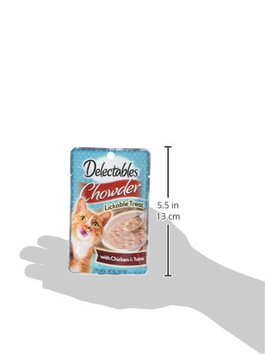 Hartz 3270015501 Delectables Chowder Lickable Wet Cat Treats thumb #2