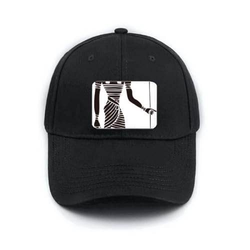 Casquette Anubis Ancient Egypt réglable en noir pour un style urbain quotidien