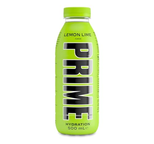 Image of PRIME HYDRATION Lemon Lime Hydration Drink, 16.9 Fl oz / 500 Ml