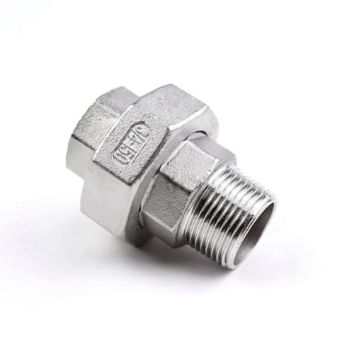 Conector de acero inoxidable 304 de 1 pulgada para eliminar fugas de rosca hembra a macho 3
