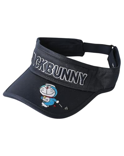 [ジャックバニー] キャラクター ユニセックス サンバイザー (サイズ調整可能) / ゴルフ 帽子 / 262-5287042 120_ネイビー FR