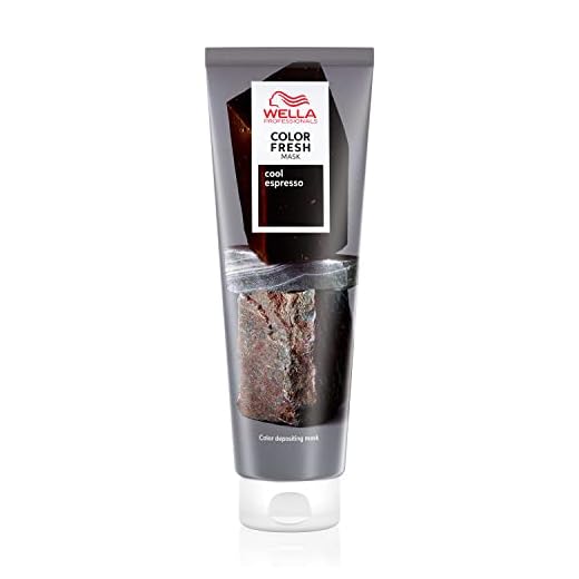 Wella Professionals Color Fresh Mask Mascarilla de color Coloración temporal Revive el color del cabello Hidratante Tono Cool Espresso 150ml