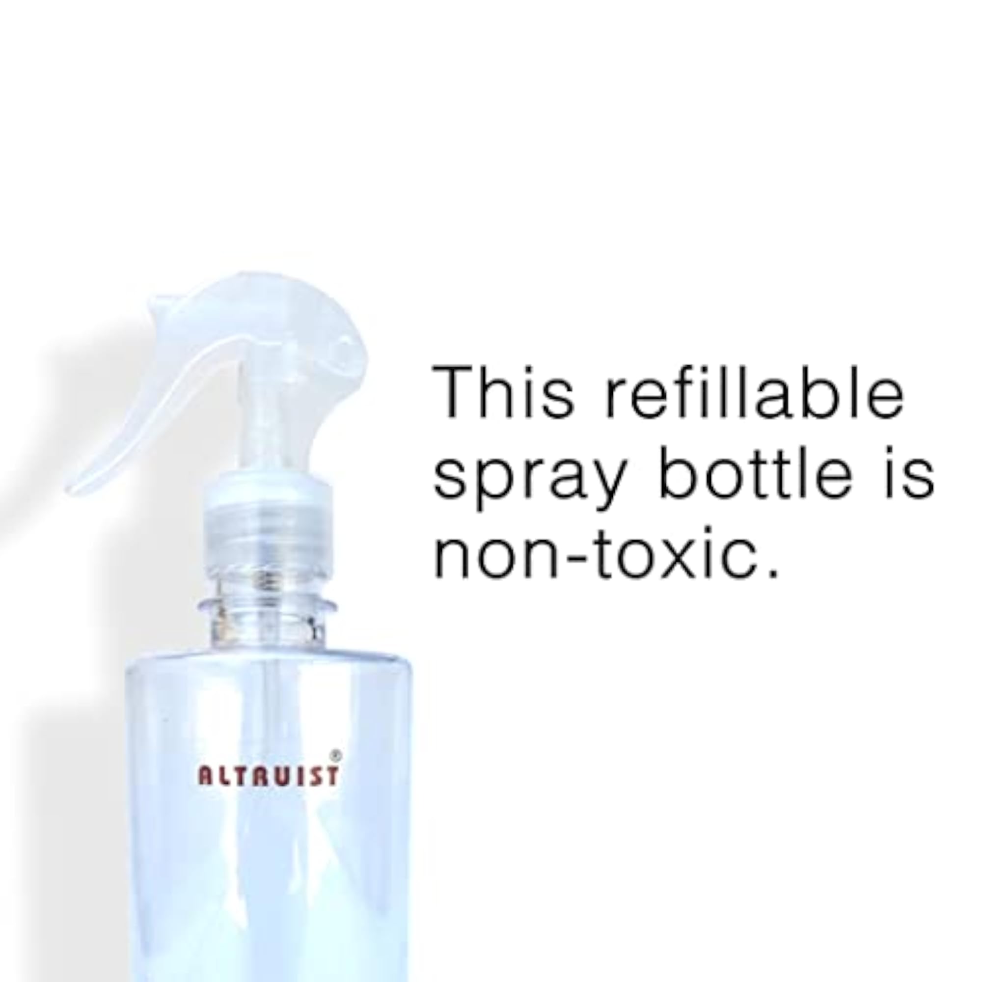 Empty Mist Transparent 500ml Trigger Spray Bottle