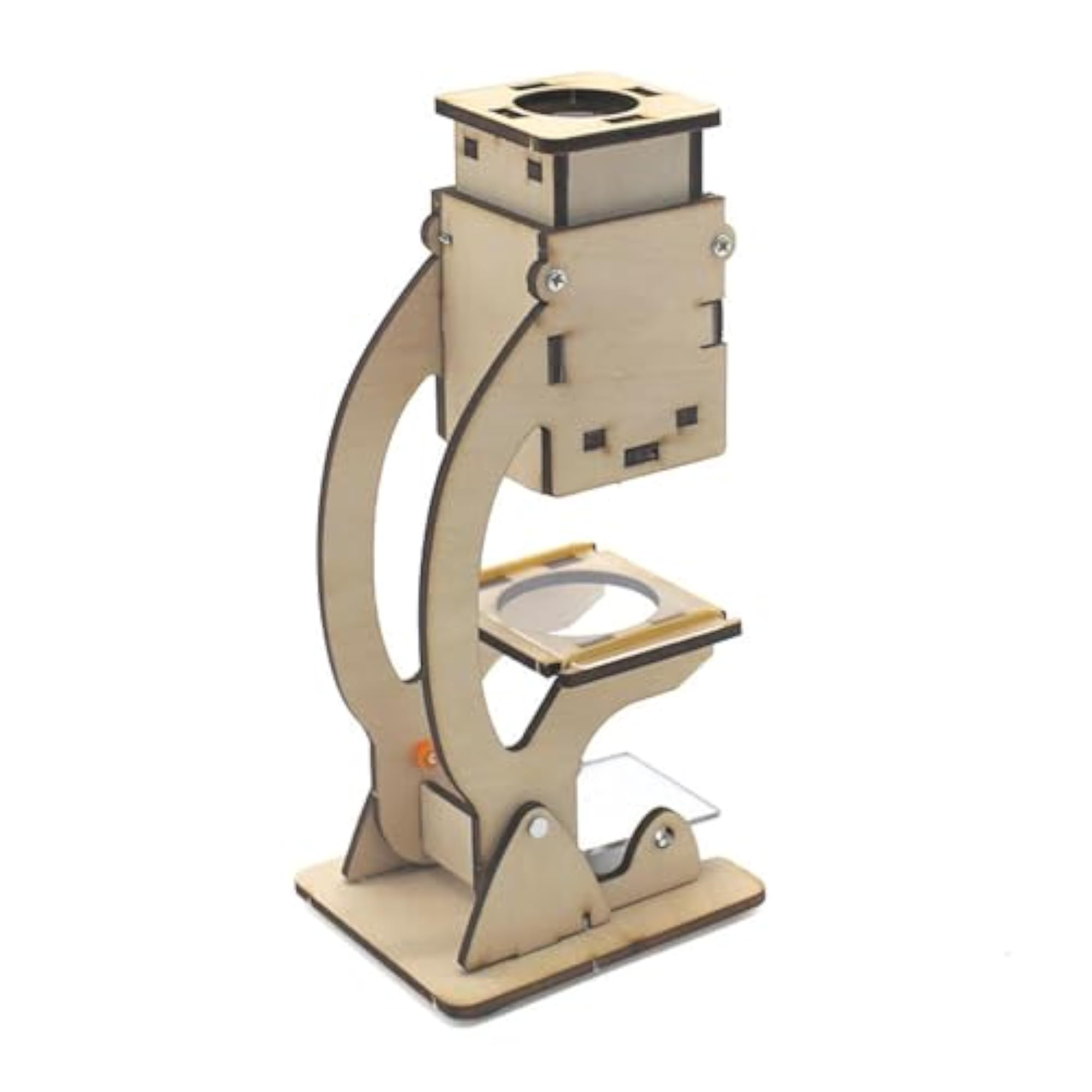 Kids DIY Microscope Science Set Material Package