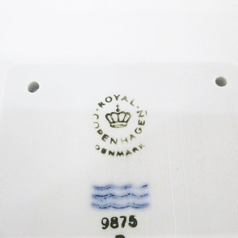 [良好品]ロイヤルコペンハーゲン希少ブルーフルーテッドトイレタイル 北欧デザイン 良好品]ロイヤルコペンハーゲン希少ブルーフルーテッドトイレ