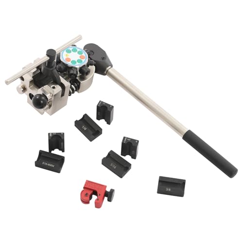 Herramienta para abocardar tubos de freno con matrices de 5/16 y 1/4 de pulgada