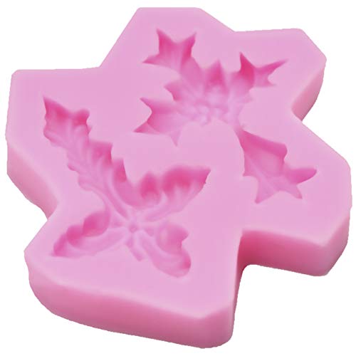 Hengke 2 peças moldes de silicone cruzado para artigos de festa de batismo, chá de bebê, festa de ca