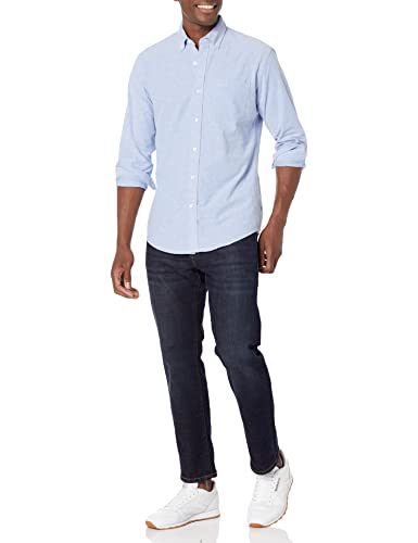 Amazon Essentials Chemise Oxford à Une Poche et Manches Longues Coupe Régulière Homme - vue 5