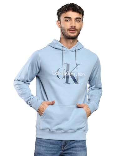 Calvin Klein Jeans Seasonal Monologo Kapuzenpullover in normaler Passform...
