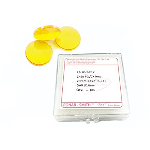 3pcs USA ZnSe Lens Dia.20mm FL.50.8-101.6mm 2-4