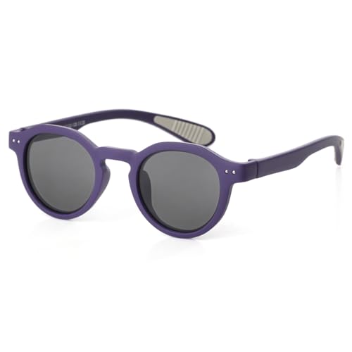 Image of Mirkcittle Polarized Kids Sunglasses for Girls Boys, TPEE Rubber Flexible Frame for Children Age 2-8,100% UV Protection