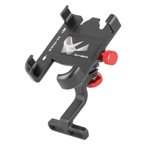 Générique Supporto per telefono da moto, supporto per smartphone da bicicletta elettrica, supporto di navigazione antiurto con rotazione a 360 gradi per moto fuoristrada e mountain bike
