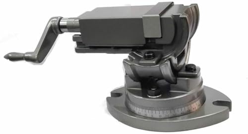 Buyohlic Precision Milling Vise Vice Swivel & Angle Tilting (3 Way- 2