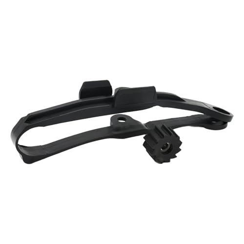 NKURTPC Kettenradabdeckung Motorrad Kettenschutz Fit Für Kawasaki KX250F KX450F 2009-2020 Motorrad Kette Guide Slider Guide Schwinge Roller(Black KS Swingarm)