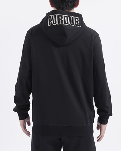 Image of Pro Standard Mens College Classic Chenille Cotton Double Knit Full Zip Hoodie