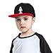 Laos Three Headed Elephant Baseball Hat Unisex Kids Adjustable Fashion Hip Hop Flat Bill Hat Red