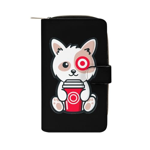 Target1 Dog Fashion Wallet Credit Card Holders Large Wristlet Handheld Coin Pockets