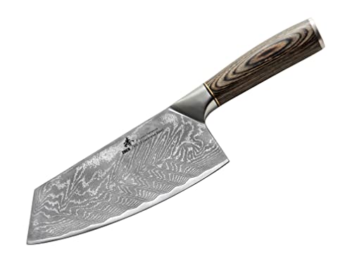 Zhen Thunder-V Series 67-Layer Damascu Vg-10 Steel Vegetable Chopping Knife #TOP7