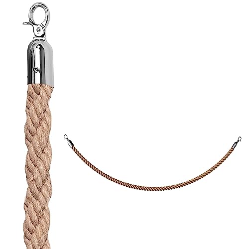 Corde de barrière de file d'attente pour le contrôle des foules de fêtes à thème