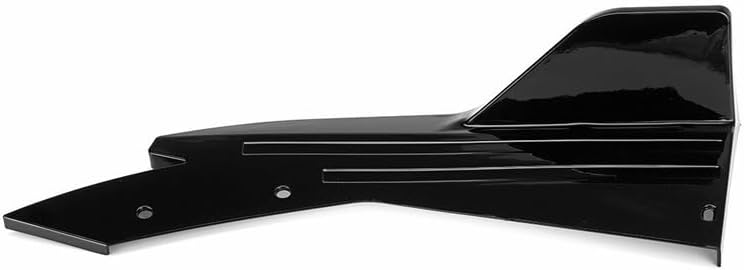 サイドスポイラー ユニバーサル 2 個車のリアバンパーリップウイングレットサイドスカートスプリッタースポイラーウイングトリム自動装飾