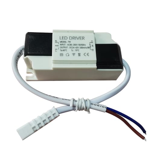Transformateur LED 7W 160mA driver externe isolé pour spot encastré et dalle