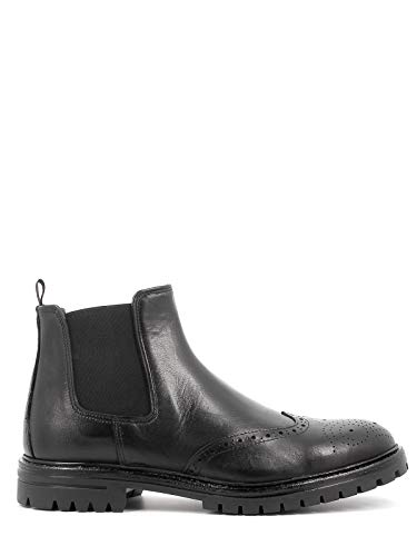 Made In Italy Bottines Chelsea Beatles pour homme en cuir - Les Beatles, Paul McCartney, John Lennon, RIngo Starr, George Harrison Made In Italy Bottines Chelsea Beatles pour homme en cuir