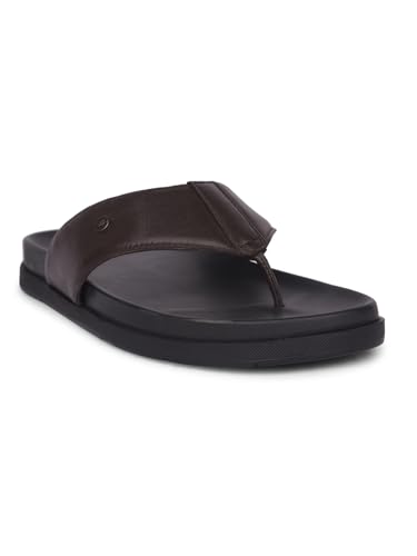 Image of Bata Men's Formal Thong Slipper, Stylish Dress Sandal, Comfortable Footwear, Premium -Quality Leather, Trendy Casual Design, Durable & Elegant, Perfect for Office & Casual Wear, Classic Thong Sandal