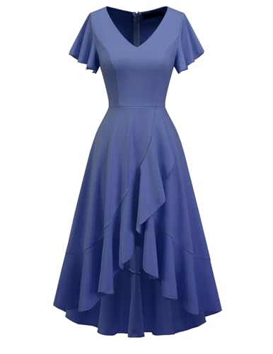 Image of DRESSTELLS Women's Cocktail Dresses 2026, Formal Fall Wedding Guest Dress