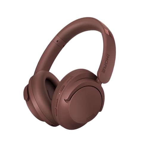 Image of 1MORE SonoFlow-Pro Noise Cancelling Headphones - HQ51 Over Ear Bluetooth Headphones with LDAC for Hi-Res Wireless Audio,100H Playtime, Bluetooth 5.4, QuietMax ANC, Comfortable Fit (Mocha Brown)