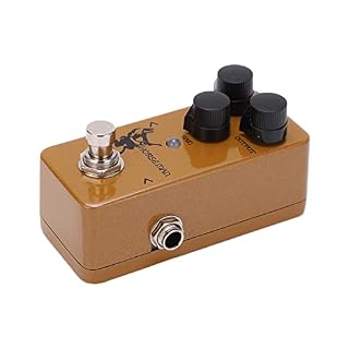 Pédale overdrive, pédales effet overdrive pour guitare Buffer dirige le mode or argent True Direct étroit métal pour… - Les Beatles, Paul McCartney, John Lennon, RIngo Starr, George Harrison