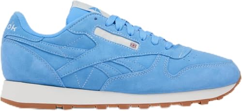 Reebok Unisex Classic Leather Sneaker, PERIBLUE/Chalk/Gum, 47 EU
