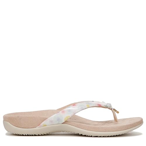 Image of Vionic Women's Rest Bella Toe Post Sandal- Supportive Ladies Orthotic Sandals that include Three Zone Comfort with Arch Support- Flip Flop for Ladies, Medium and Wide Width Size 5-12