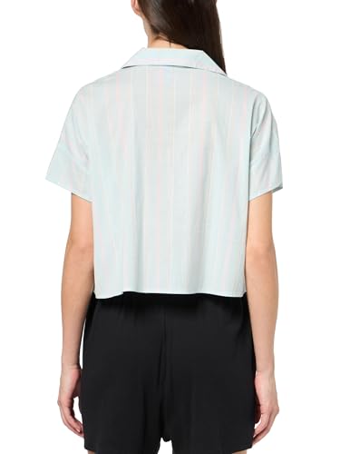 florence by mills Camisa feminina listrada para dormir, Listra de éter, XGG
