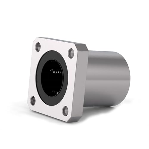 LMK6UU rodamiento de bolas de movimiento lineal con brida cuadrada pack de 5 piezas para ejes de 6mm 2