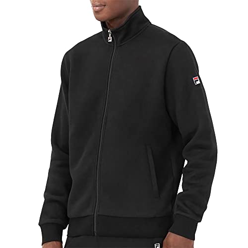 Fila Men's Match Fleece Full Zip Jacket Black XL