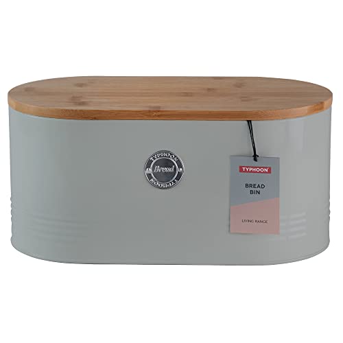 Typhoon Living Bread Bin, Grey